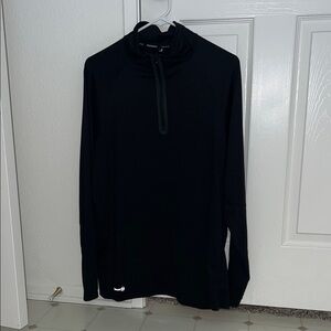 Russell Athletic Black Half-Zip Pullover